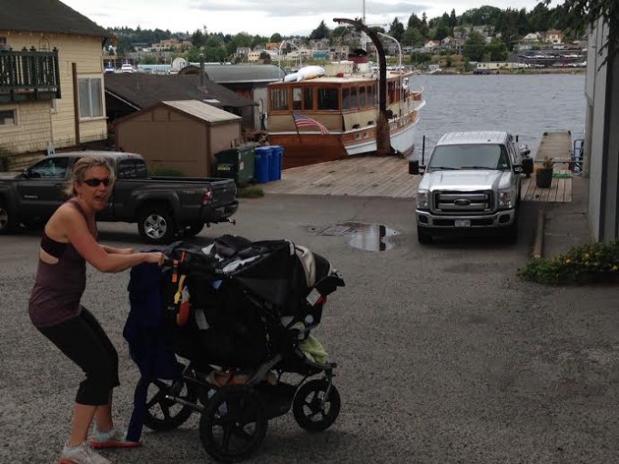 Double Stroller walk