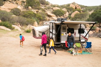 a family usinig Road Trip Hacks