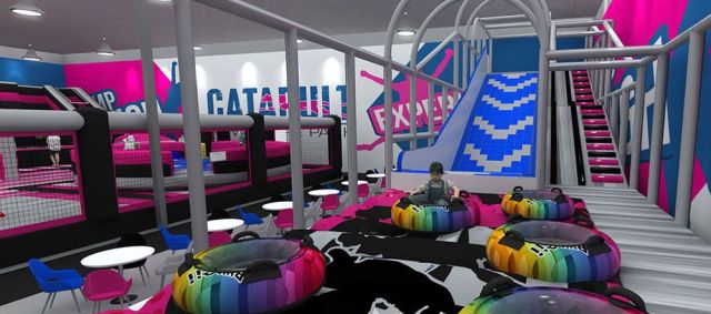 trampoline park seattle, bouncy house seattle, indoor playground seattle