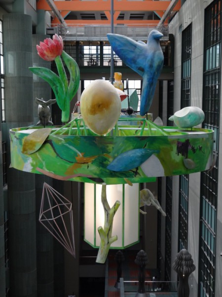 Flower Light Los Angeles Public Library