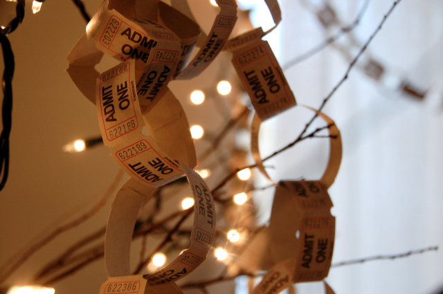 ticket chain is one of our favorite movie night ideas