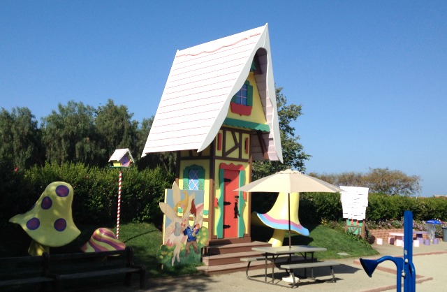 santa village flower fields