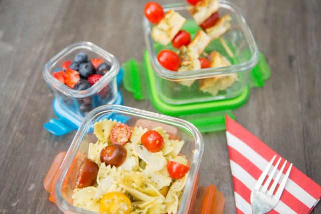 nut-free basil pesto pasta