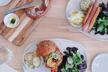 Wursthall Flatlay by Anita Chu