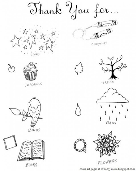 Thanksgiving activity pages