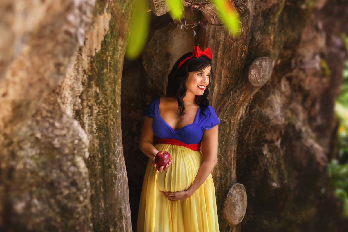 Princess Maternity Photos