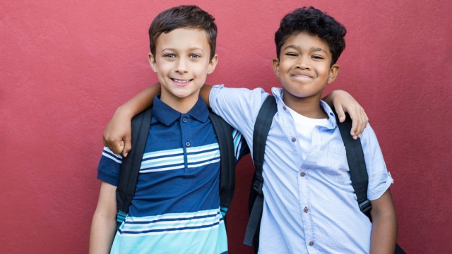 raising a son with diverse friends is important, like these two boys.