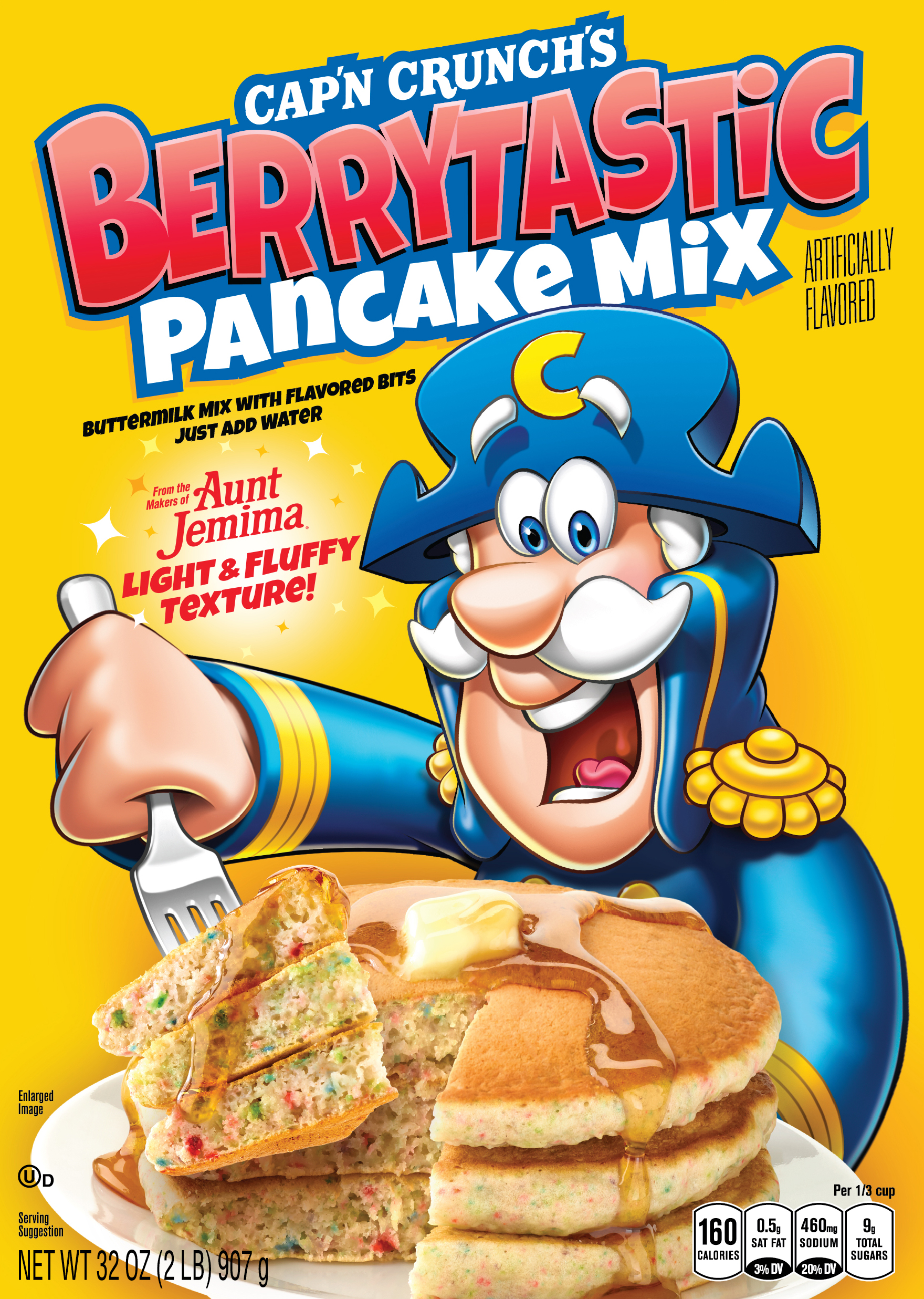 Cap’n Crunch’s Berrytastic Pancake Mix
