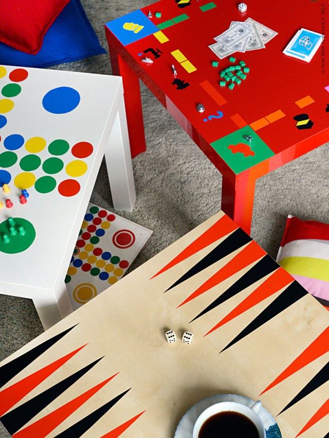 DIY game table IKEA