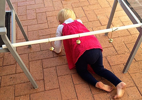 jingle bell obstacle course