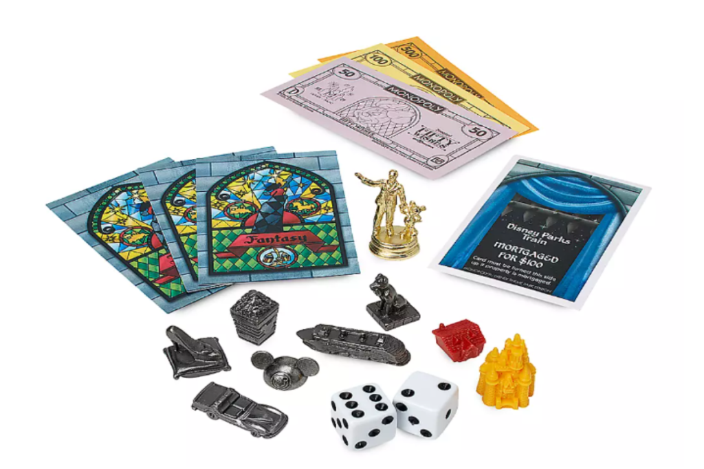 Disney Monopoly Tokens