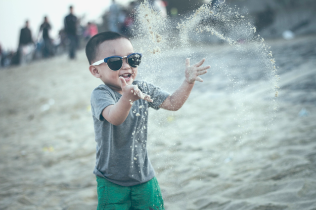 beach, sand, playtime, boy, toddler, summer, vacation