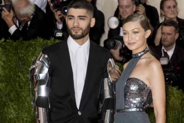 Gigi Hadid and Zayn Malik