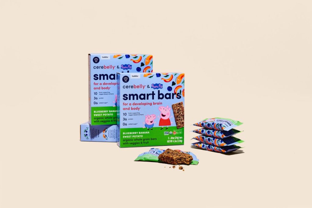 Cerebelly x Peppa Pig Smart Bars