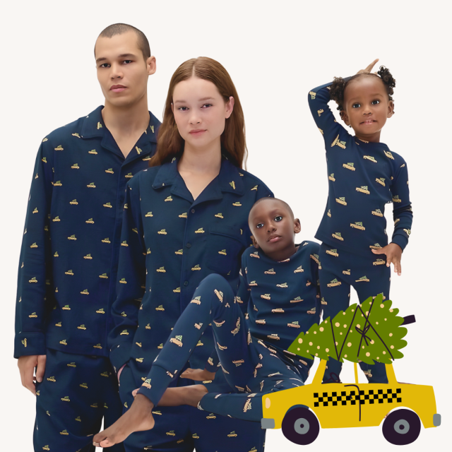 Family Matching Pajamas GAP Taxi Cab