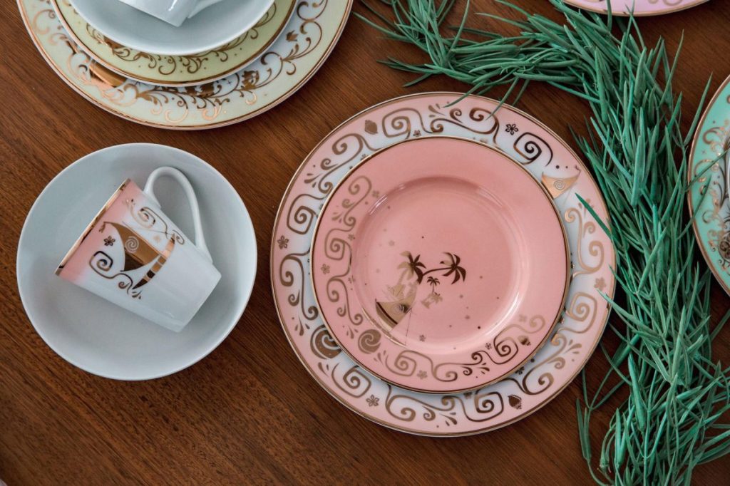 Disney Princess 16-Piece Ceramic Dinnerware Collection #3