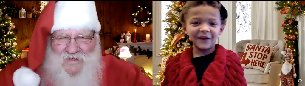 Sam's Club Virtual Santa