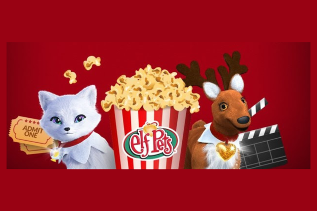 Elf Pets' Merry Movie Night