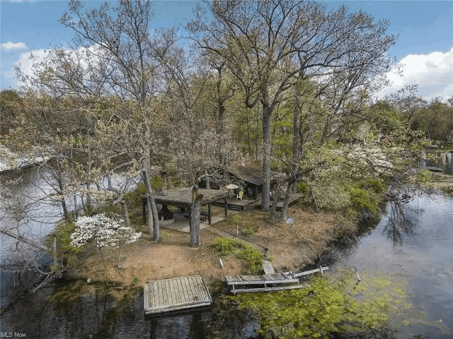 house on a private island where you can vacation