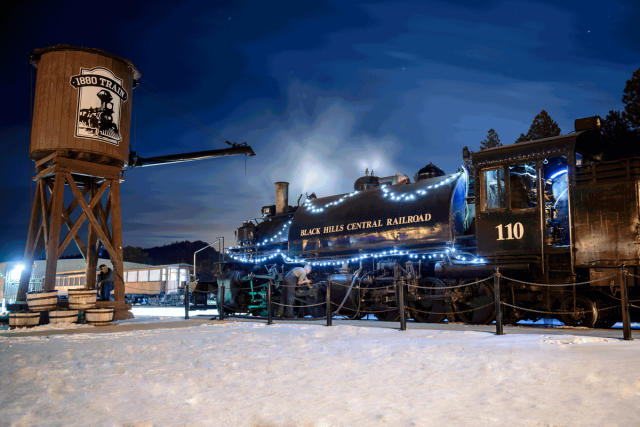 holiday express polar express train