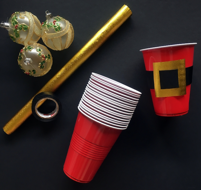 DIY Santa Cups