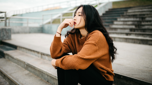 beautiful asian woman