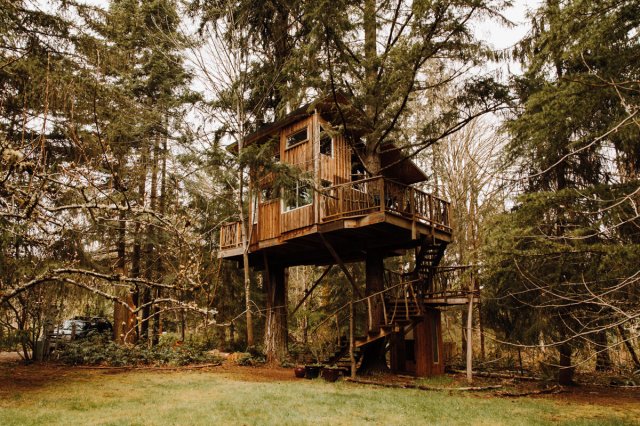 treehouse rentals washington state, near seattle