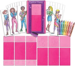 Fashion Plates are a fun toy to order on Amazon.