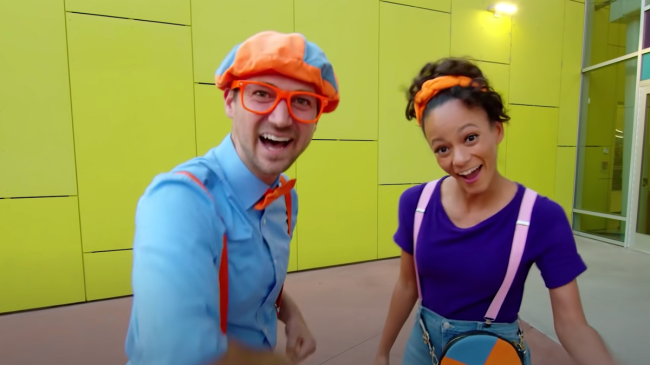 Blippi is a free YouTube children's show.