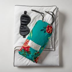 fourth trimester new parent necessities portable throw and eye mask