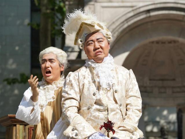 Actors in Barber of Seville for kids 