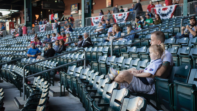 going to a baseball game is one of the best father daughter activitie