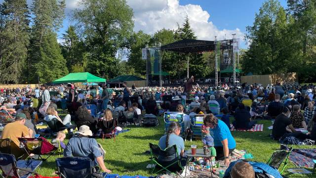 one of the best seattle summer concerts people gather on the lawn for zoo tunes