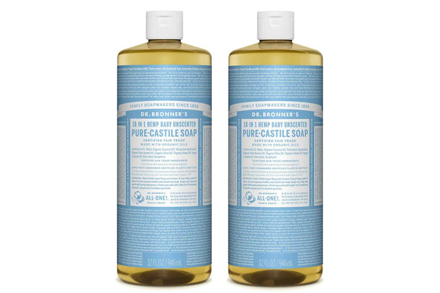 Dr. Bronners natural skin care products