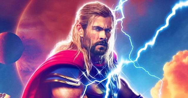 Chris Hemsworth in Thor Love and Thunder
