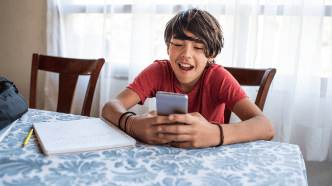 tween looking up trivia for teens