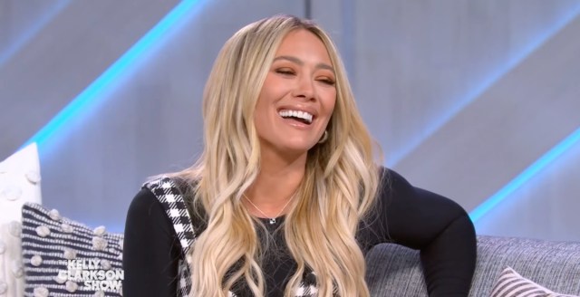 hilary duff newborn advice