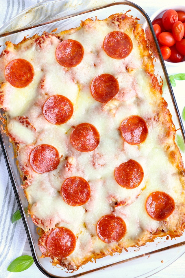 pizza casserole is a good recipe for picky eaters