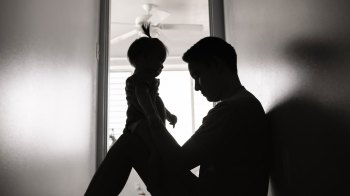 father with daughter