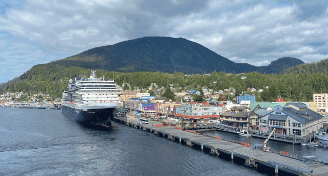 ketchikan harbor on holland america alaska cruise