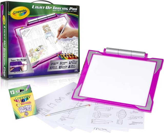Light up tracing pad