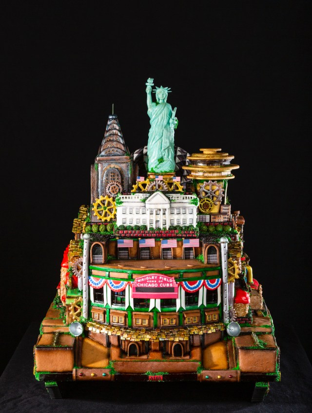 Omni Grove Park has amazing gingerbread houses