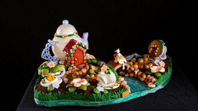 Omni Grove Park Inn amazing gingerbread houses