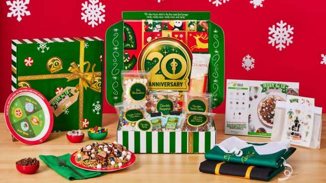 Buddy the Elf spaghetti product shot