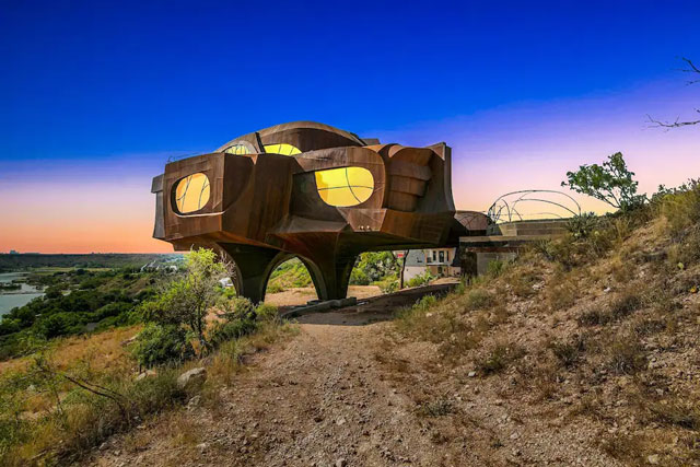 Bruno Steel art unique vacation rental