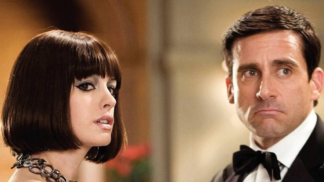 Anne Hathaway and Steve Carell in Get Smart