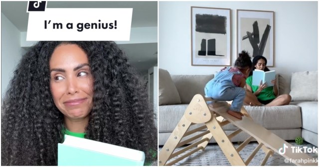 mom shows phone hiding hack on TikTok