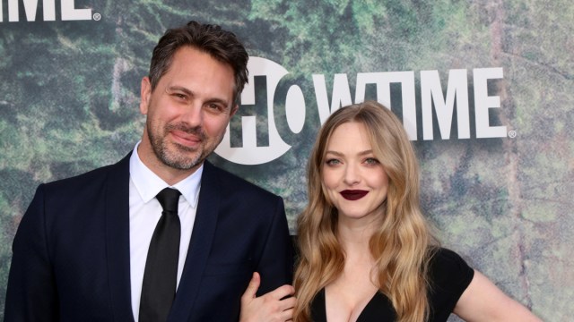 Amanda Seyfried with her husband