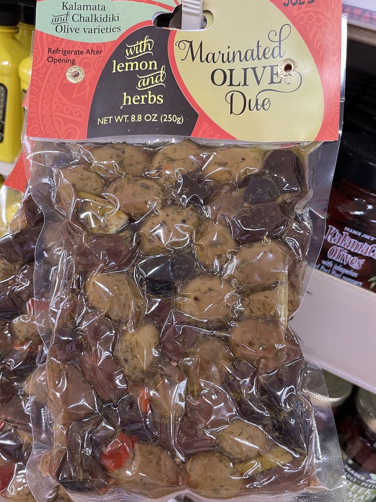 Trader Joe's charcuterie board items