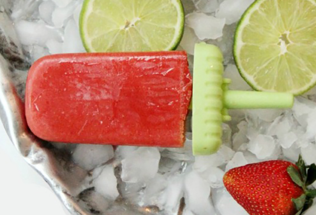 Watermelon Strawberry Agua Fresca Popsicles from Bitz & Giggles are one of the best popsicle recipes